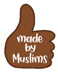 Made By Muslims Sticker by My Salah Mat