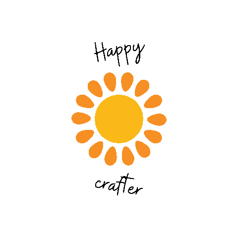 belmonili sunflower crafter happy crafter bloombybelmonili Sticker