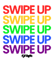 Swipe Up Sticker by fyndafit