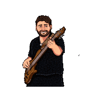 Los Vasquez Bajista Sticker