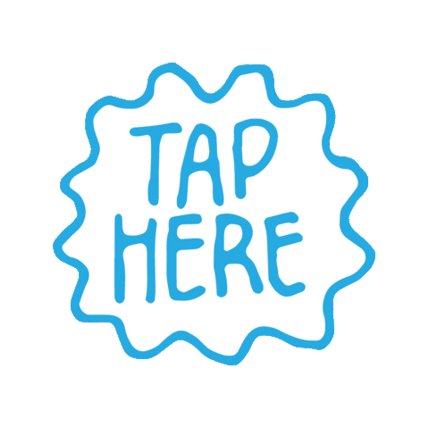 Rainbow Tap Sticker by Orange County Library System