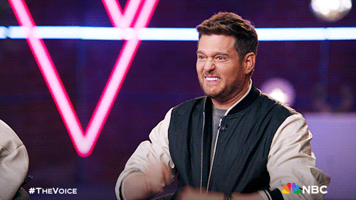 Michael Buble Yes GIF by The Voice