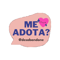 Desabandone pet adopt adoption adopt dont shop Sticker