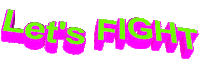 fight text Sticker