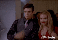 caught ugly betty GIF by HULU