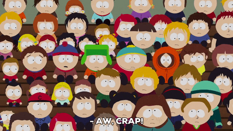disappointed eric cartman GIF by South Park 