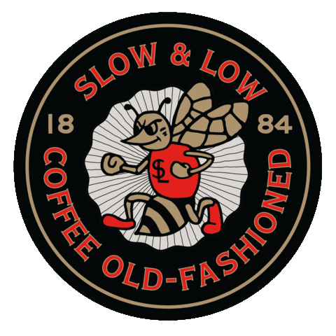 Old Fashioned Coffee Sticker by slowandlow