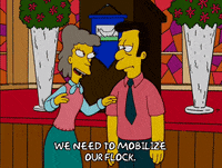 Bored Season 17 GIF by The Simpsons