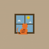 Cat Pixel GIF