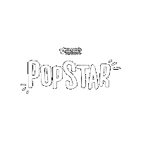 Popstar Popcorn Sticker by Harts Natural