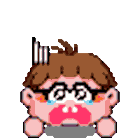 Cry Leg Sticker by Groupe Delcourt