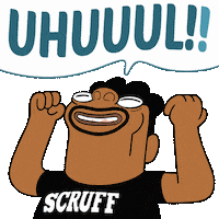 Lgbt Feliz Sticker by SCRUFF
