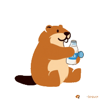 Drink Up Sticker by WorkBeaver