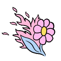 Flower Power Sticker
