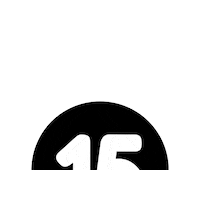 Number Blanco Sticker