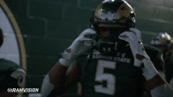 Rams Football Csurams GIF by Colorado State Rams