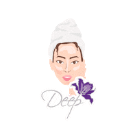 deep Sticker by Studio Ligia Saraiva