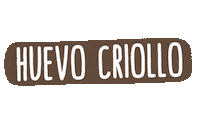 HuevoCriollo huevos huevocriollo Sticker