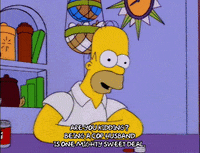 happy homer simpson GIF