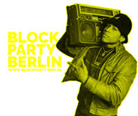 Blockparty Sticker by Yaam Berlin