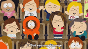 kenny mccormick laughing GIF by South Park 