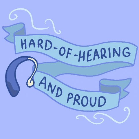Hard Of Hearing GIF by mishipiku