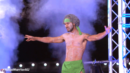 channel 9 dance GIF by Australian Ninja Warrior