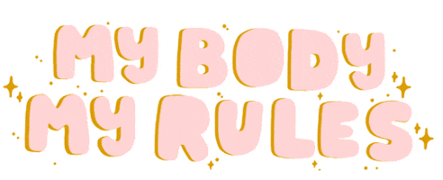 body rules Sticker