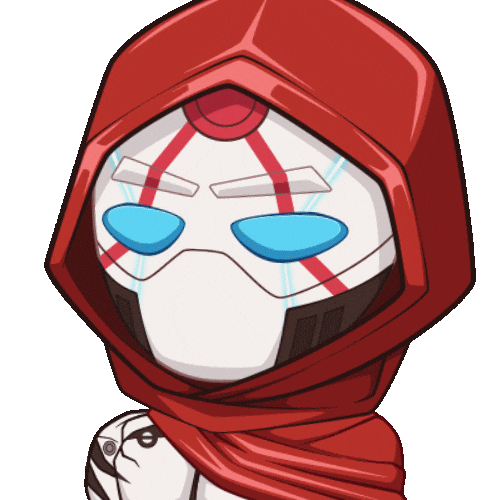 Black Superhero Sticker