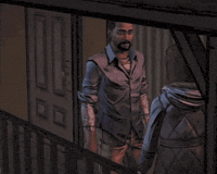 The Walking Dead Game Couple GIF