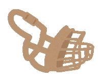 Dog Training Muzzle Sticker by Red Beard