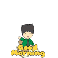 Happy Good Morning Sticker