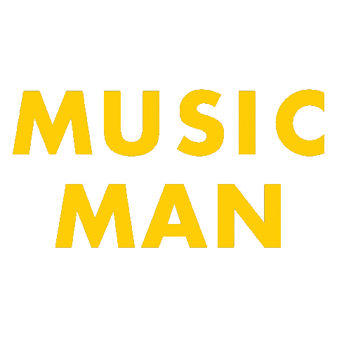 Music Man Logo Sticker