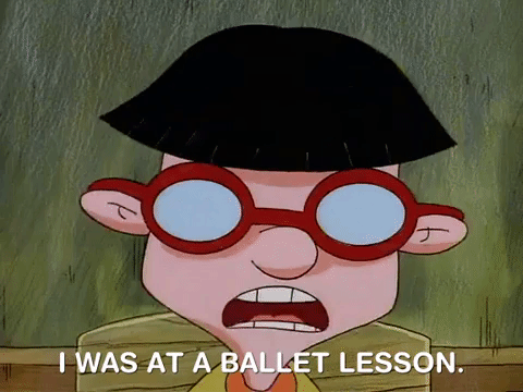 hey arnold nick splat GIF