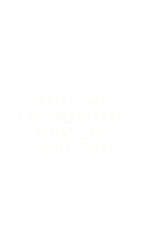 Presenting The Characters Collection Sticker by Ilariapops Illustration