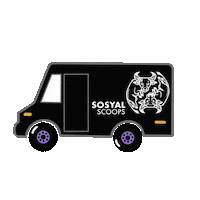Yelod_icecream food truck ice cream truck sosyal icecreamtruck Sticker