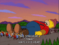 homer simpson ugh GIF