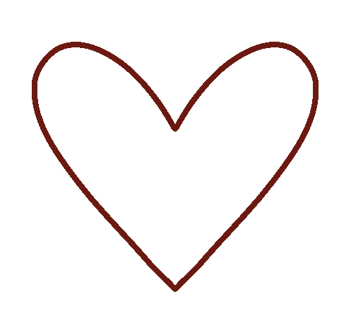 In Love Heart Sticker