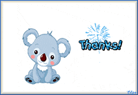 Koala Bear Thanks GIF