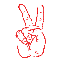 peace love confront Sticker by Exodus Conf