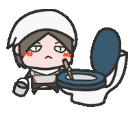Washing Sticker by yomoyeah