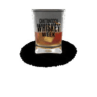 NoogaNightlife whiskey chattanooga chatt nooga Sticker