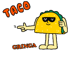 gringabarcelona barcelona tacos gringa taco day Sticker