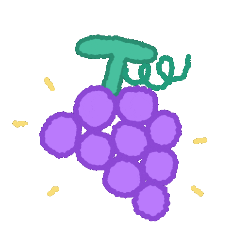 peeramid3miti grape องน 보도 Sticker