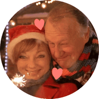 christmas love STICKER by vrt