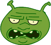 Fairy Tale Ugh Sticker by javadoodles