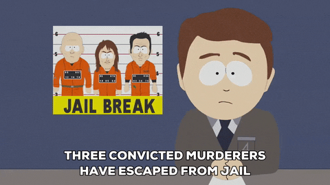 jail break news GIF by South Park 