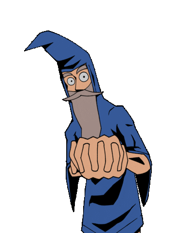 elmrealm giphyupload magic bread wizard Sticker