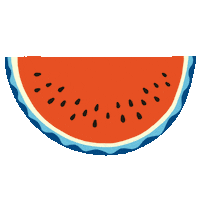 Summer Illustration Sticker