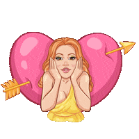 Heart Love Sticker by Natalya